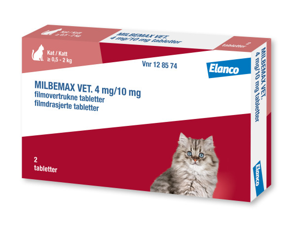 Milbemax vet. (1 - 2 kg)
